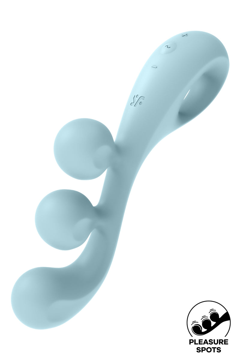 Multi-Vibromasseur Tri Ball 2 Bleu – Satisfyer