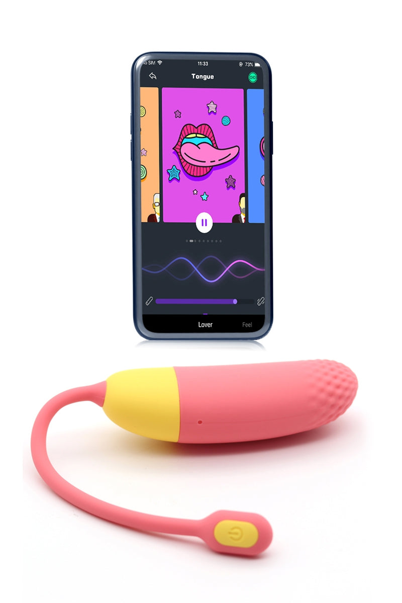 Œuf vibrant connecté Magic Vini – Stimulateur Bluetooth télécommandé