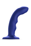 Vibro Tapping Dildo Wave bleu nuit Strap-On-Me