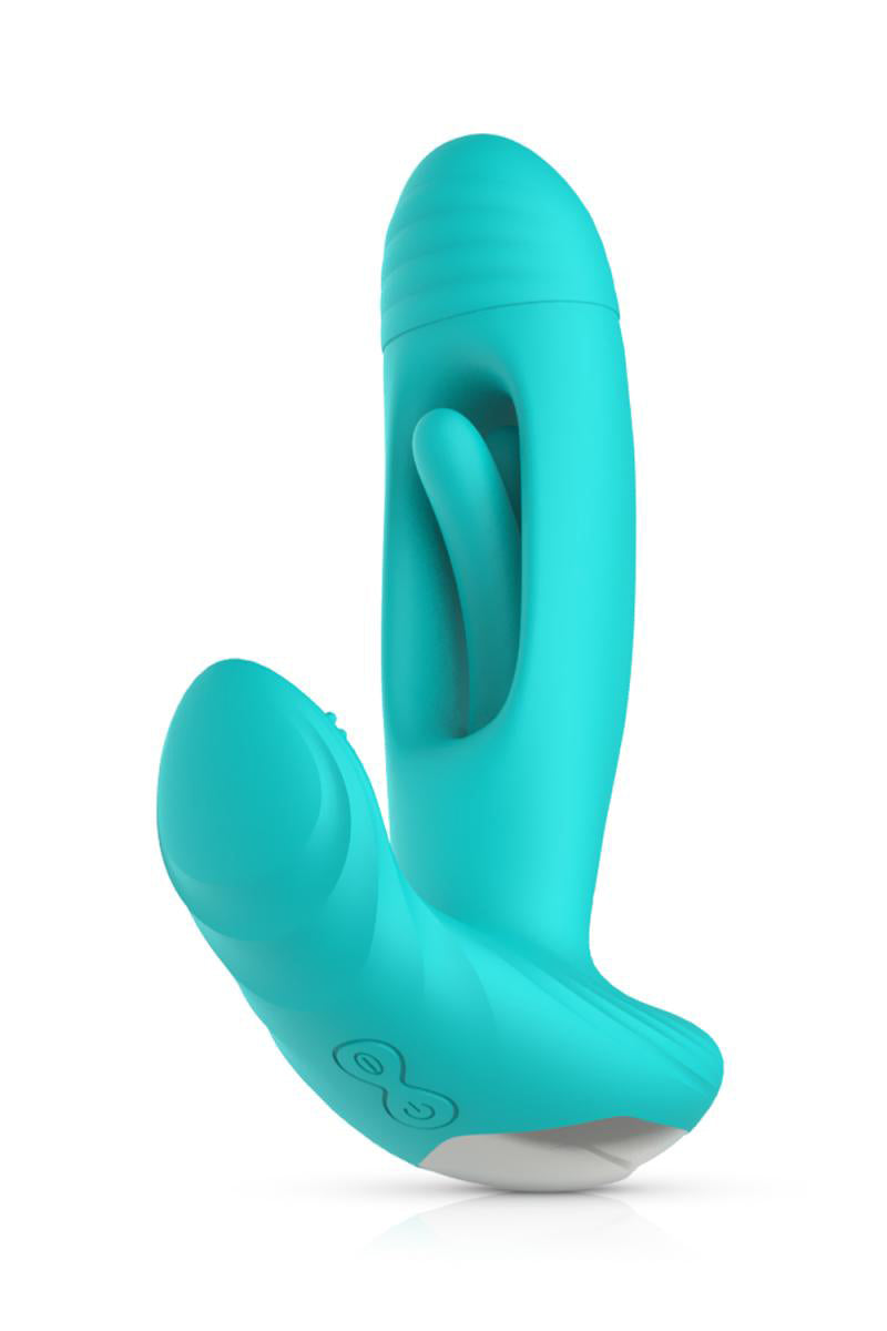 Vibromasseur Gina – Double stimulation & tapotement point G
