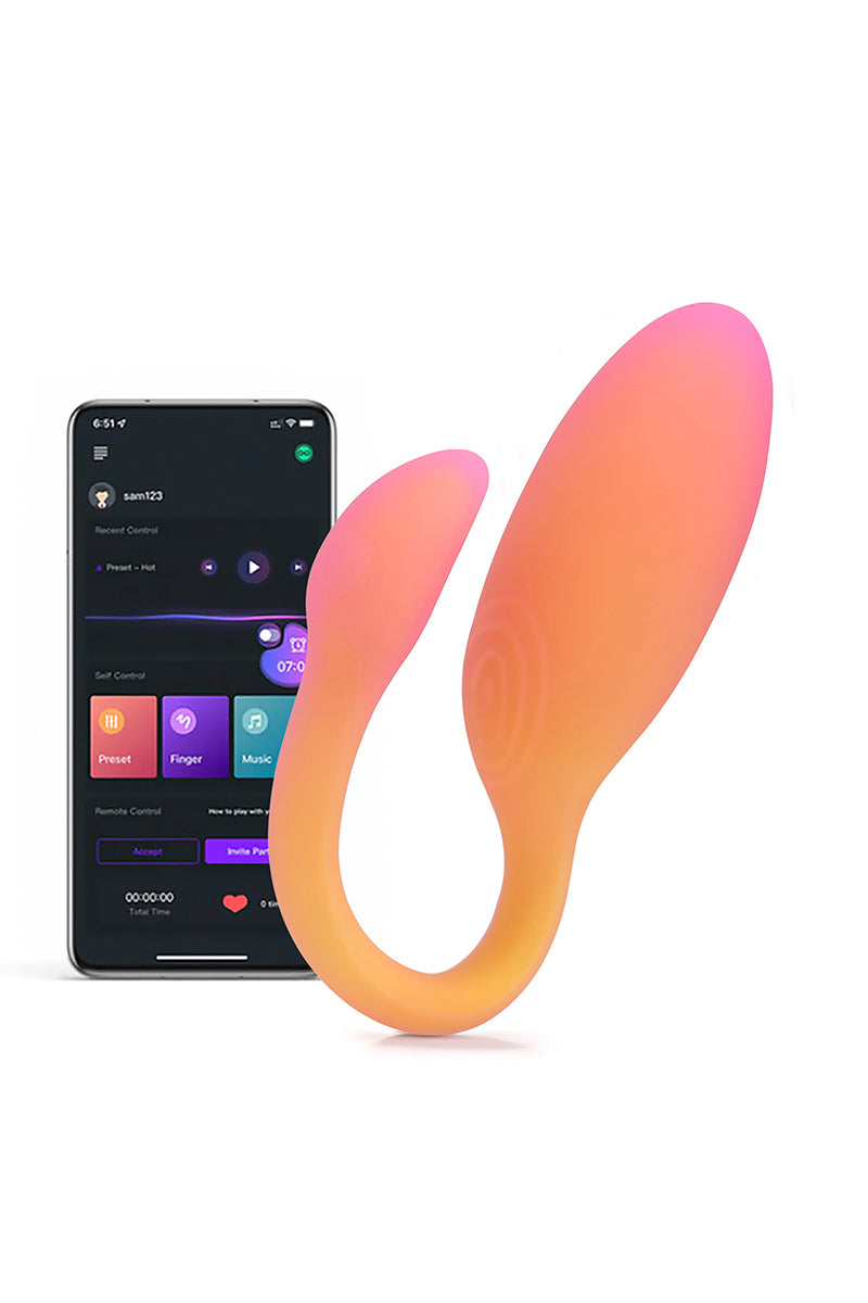 Œuf vibrant connecté Magic Flamingo Max – Vibromasseur Bluetooth télécommandé