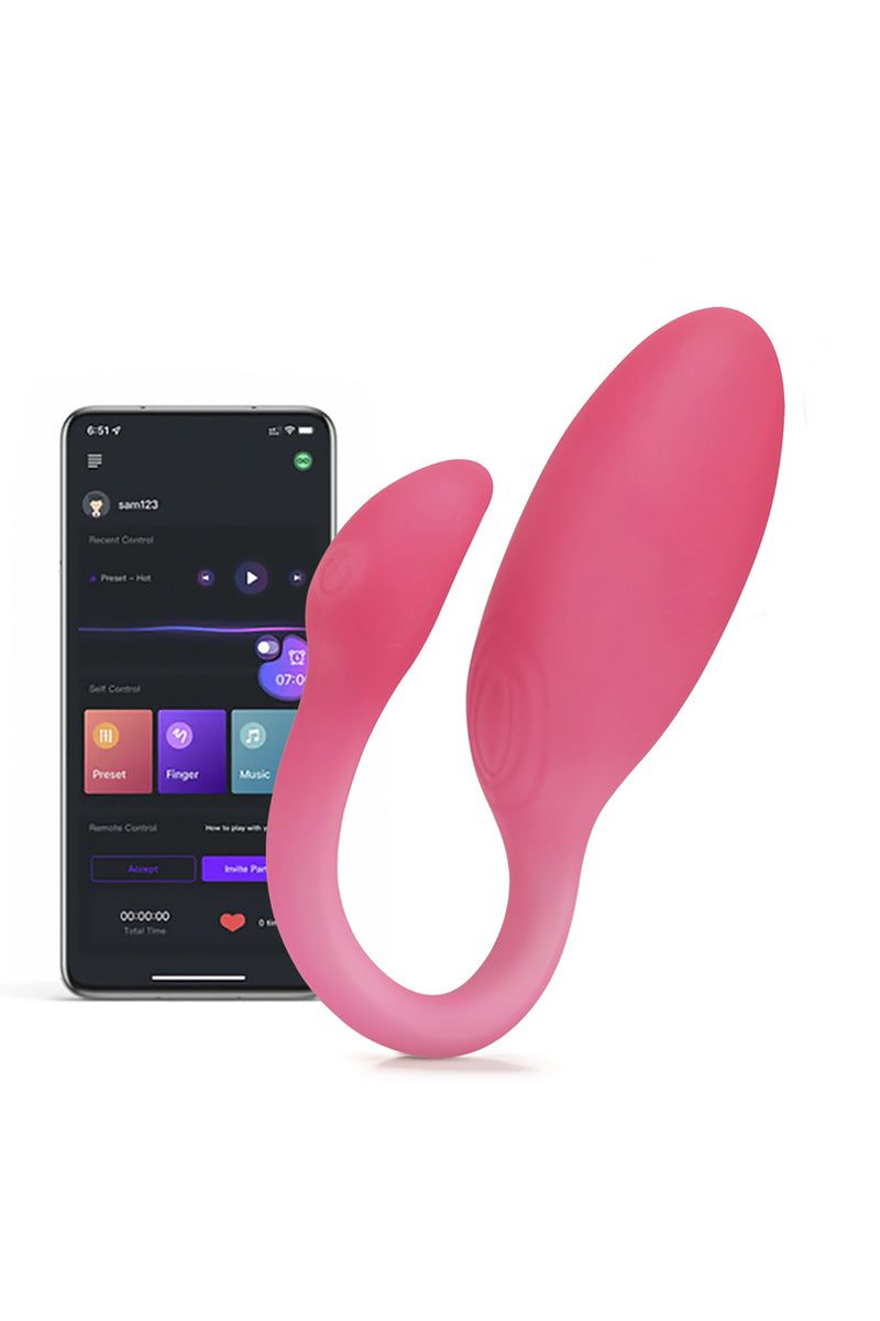Œuf vibrant connecté Magic Flamingo Max – Vibromasseur Bluetooth télécommandé
