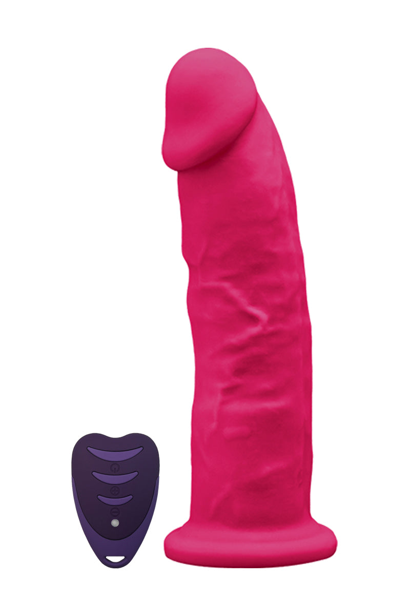 Vibromasseur réaliste rose télécommandé SilexD 7 Pouces Modèle 2