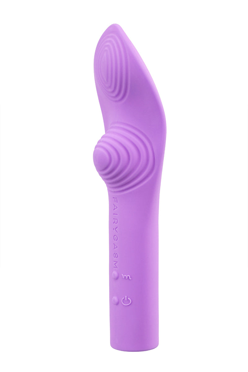 Vibromasseur Rechargeable LunaCharm Violet – FairyGasm