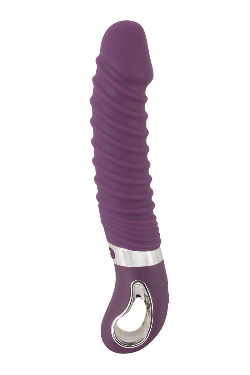 Vibromasseur chauffant Sweet Smile – Silicone doux & vibrations intenses