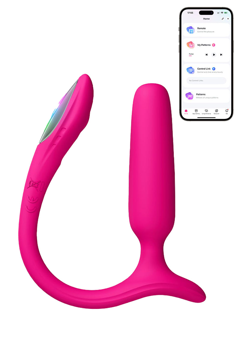 Plug anal connecté Lovense Lush – Stimulateur Bluetooth discret
