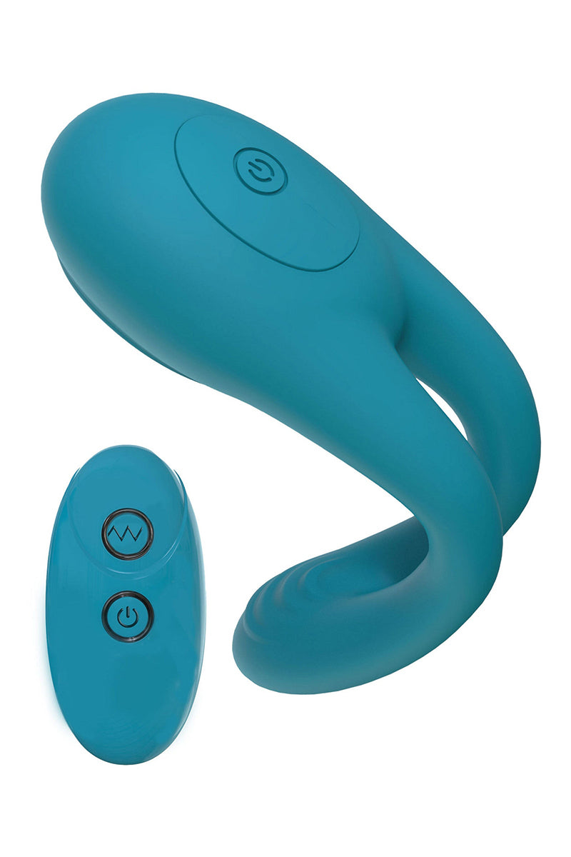 Anneau vibrant télécommandé Love Connection – Double stimulation Xocoon