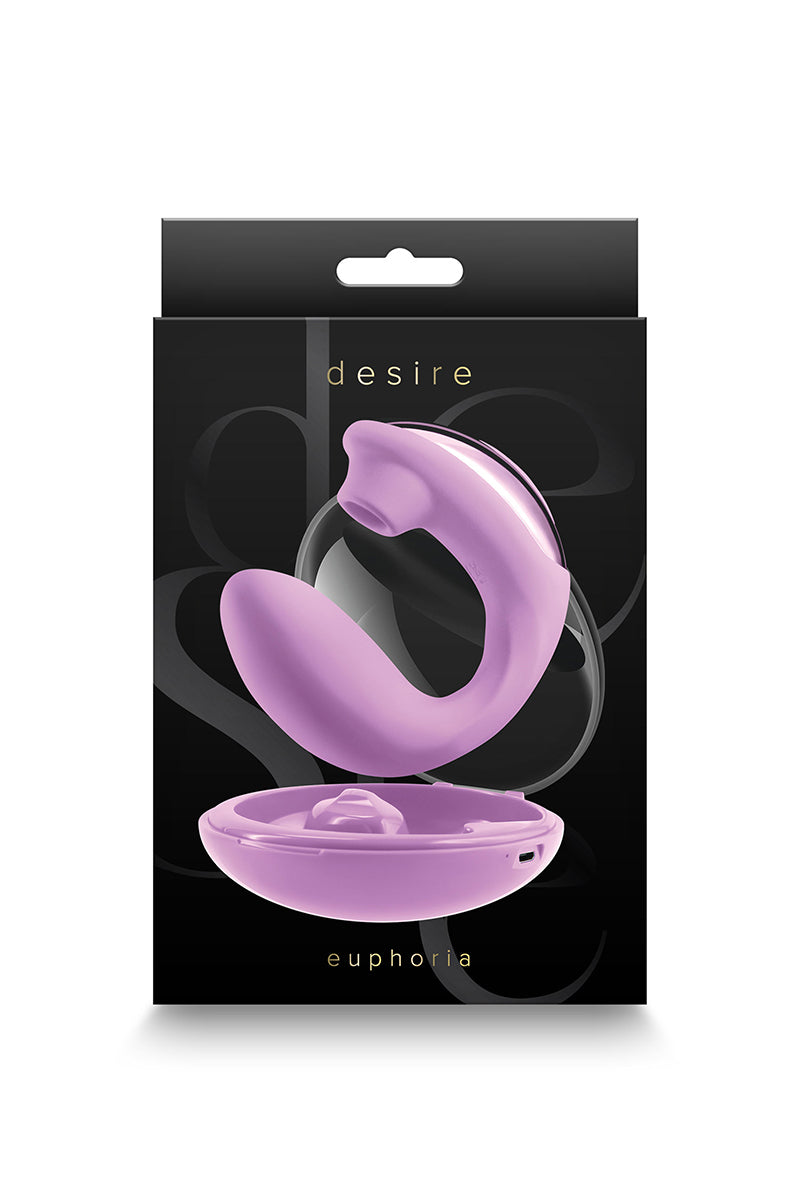 Stimulateur double Euphoria – Sans contact & point G NS Novelties