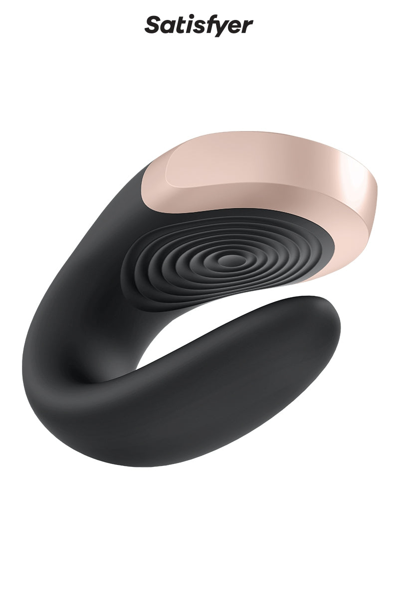 Stimulateur connecté Double Love – Vibromasseur couple Satisfyer