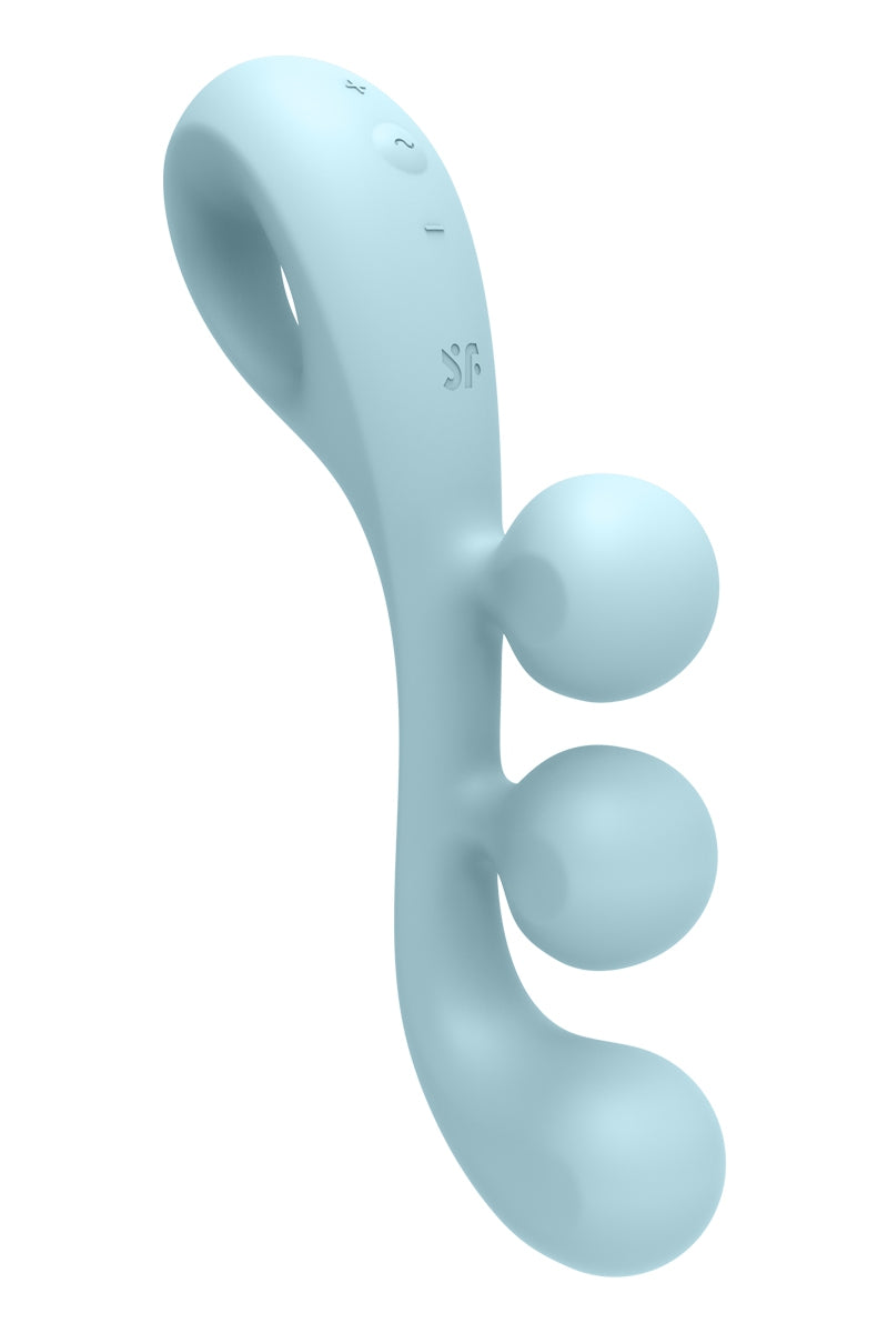 Multi-Vibromasseur Tri Ball 2 Bleu – Satisfyer
