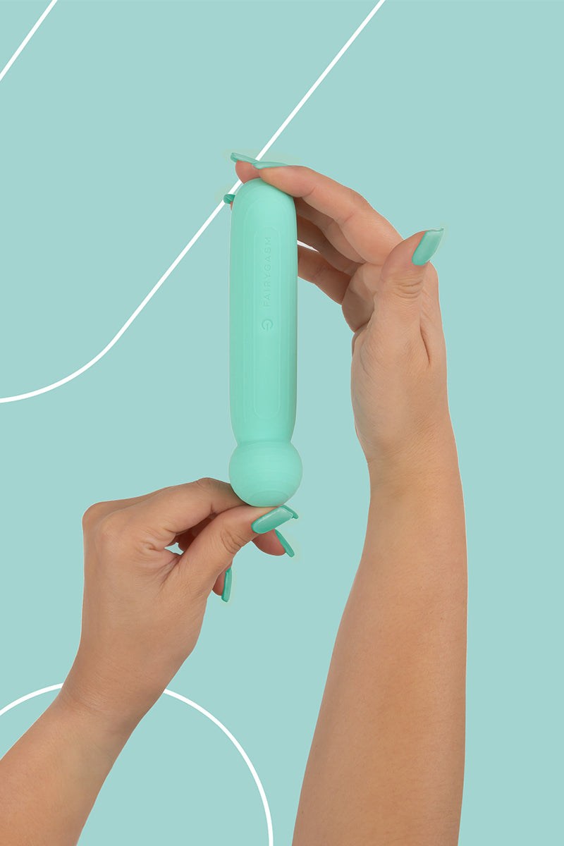 Vibromasseur Rechargeable LustTree Bleu – FairyGasm