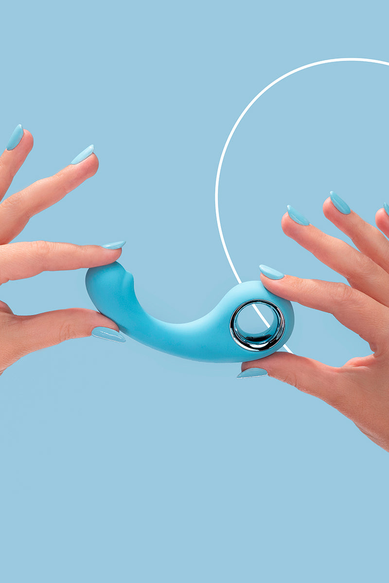 Vibromasseur Rechargeable BraveryAward Bleu – FairyGasm