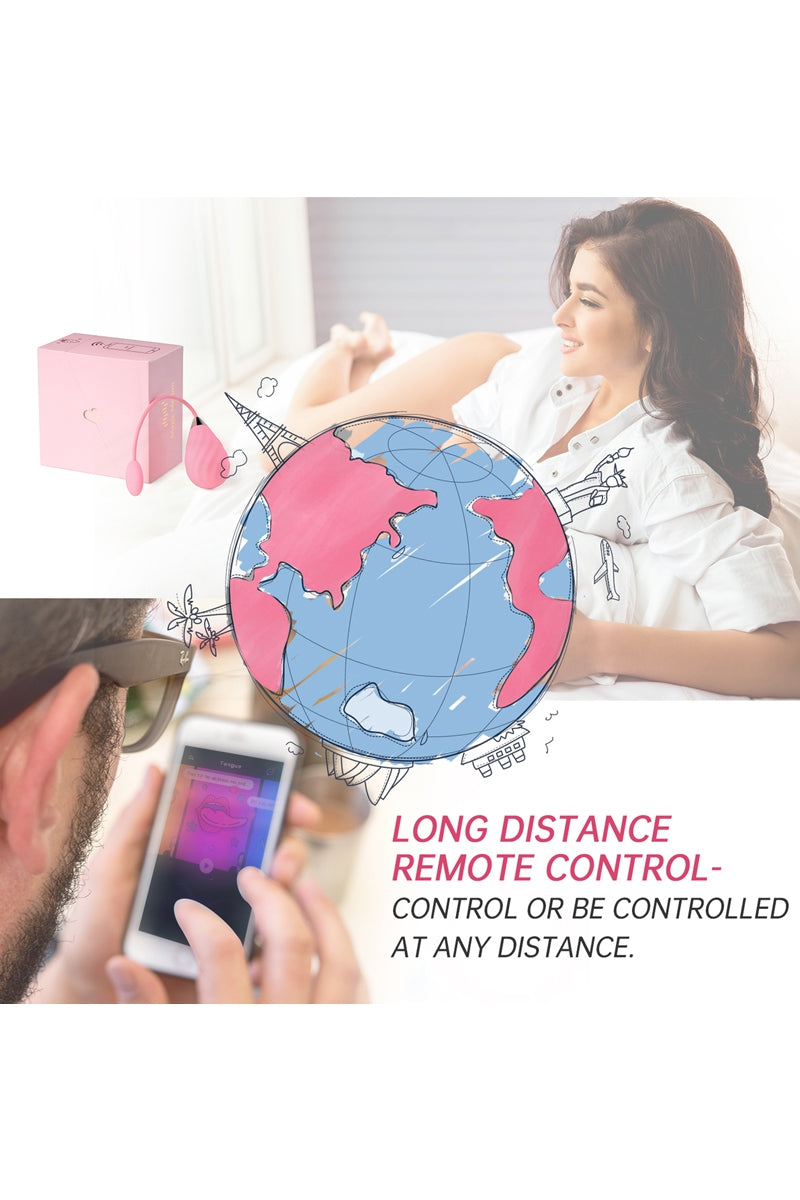 Œuf vibrant connecté Magic Sundae – Vibromasseur Bluetooth télécommandé