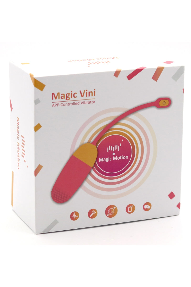 Œuf vibrant connecté Magic Vini – Stimulateur Bluetooth télécommandé
