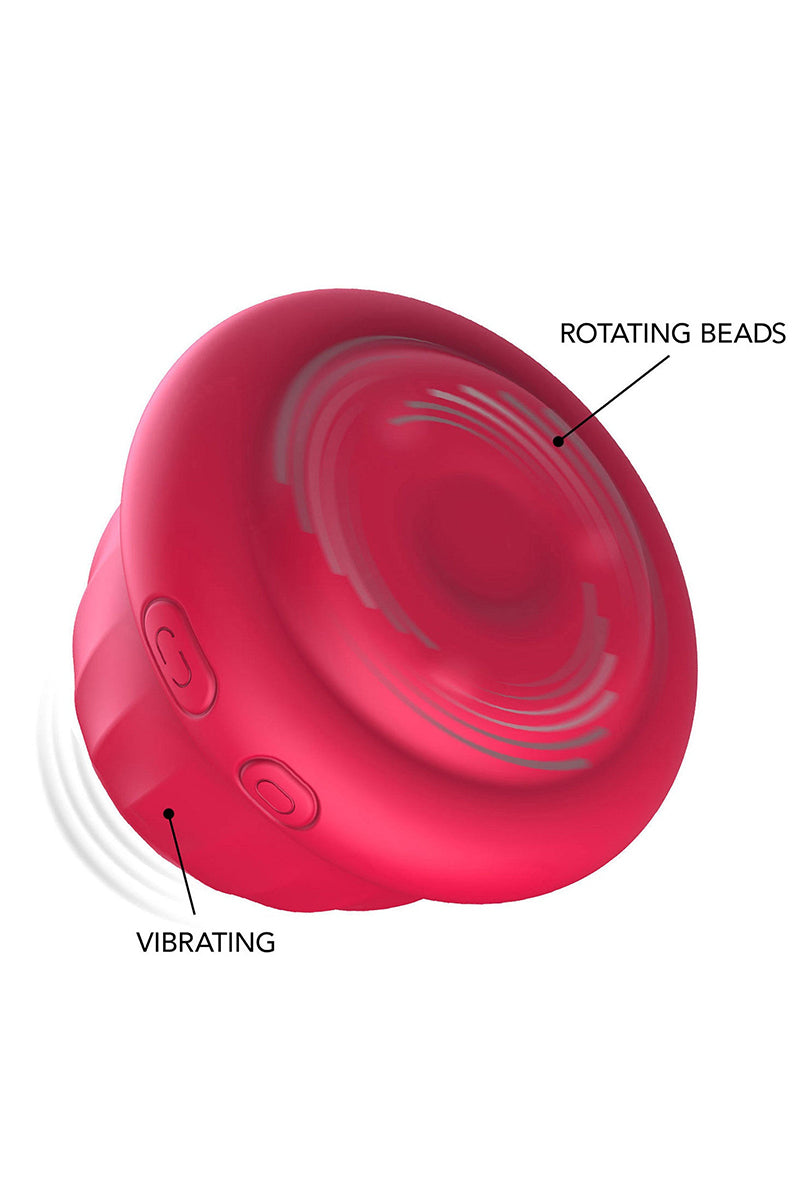 Stimulateur clitoridien Pearl Pulse – Double moteur rotation & vibration