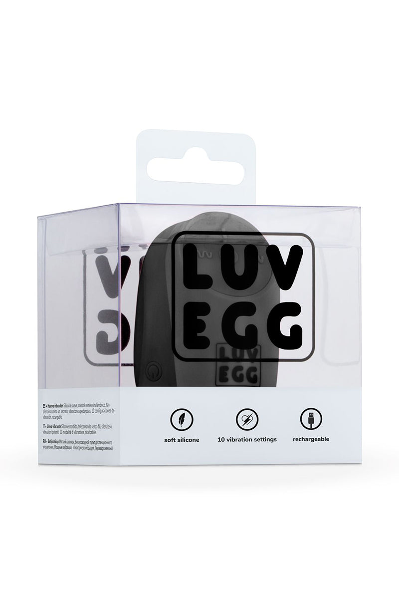 Œuf vibrant télécommandé – 10 modes de stimulation