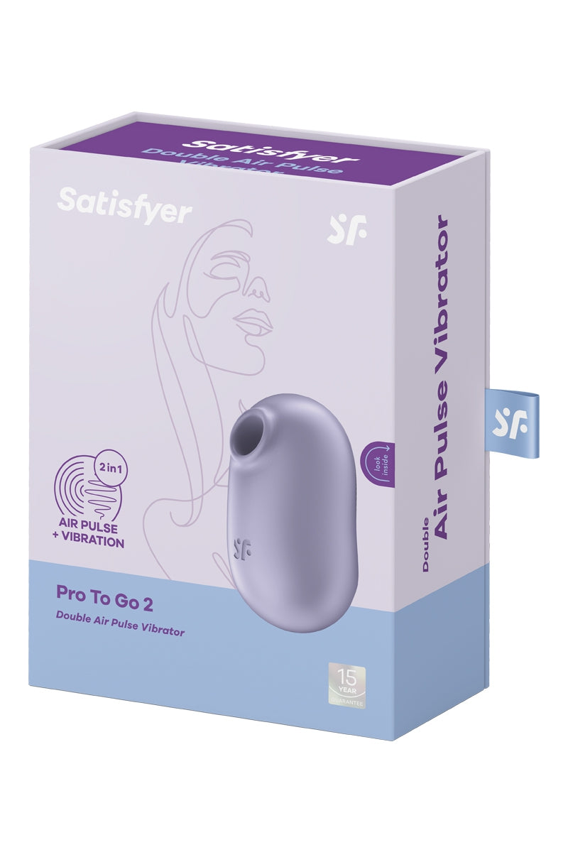 Stimulateur Satisfyer Pro To Go 2 Lavande