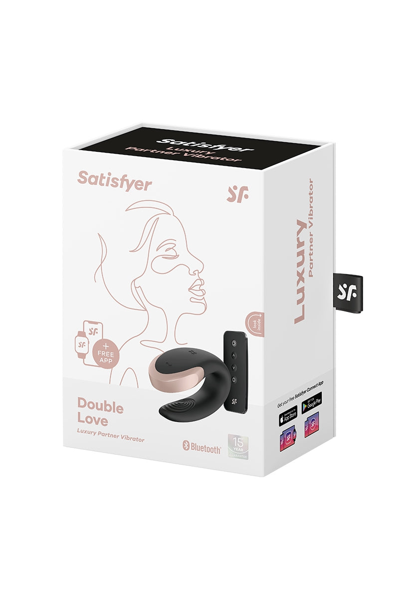 Stimulateur connecté Double Love – Vibromasseur couple Satisfyer