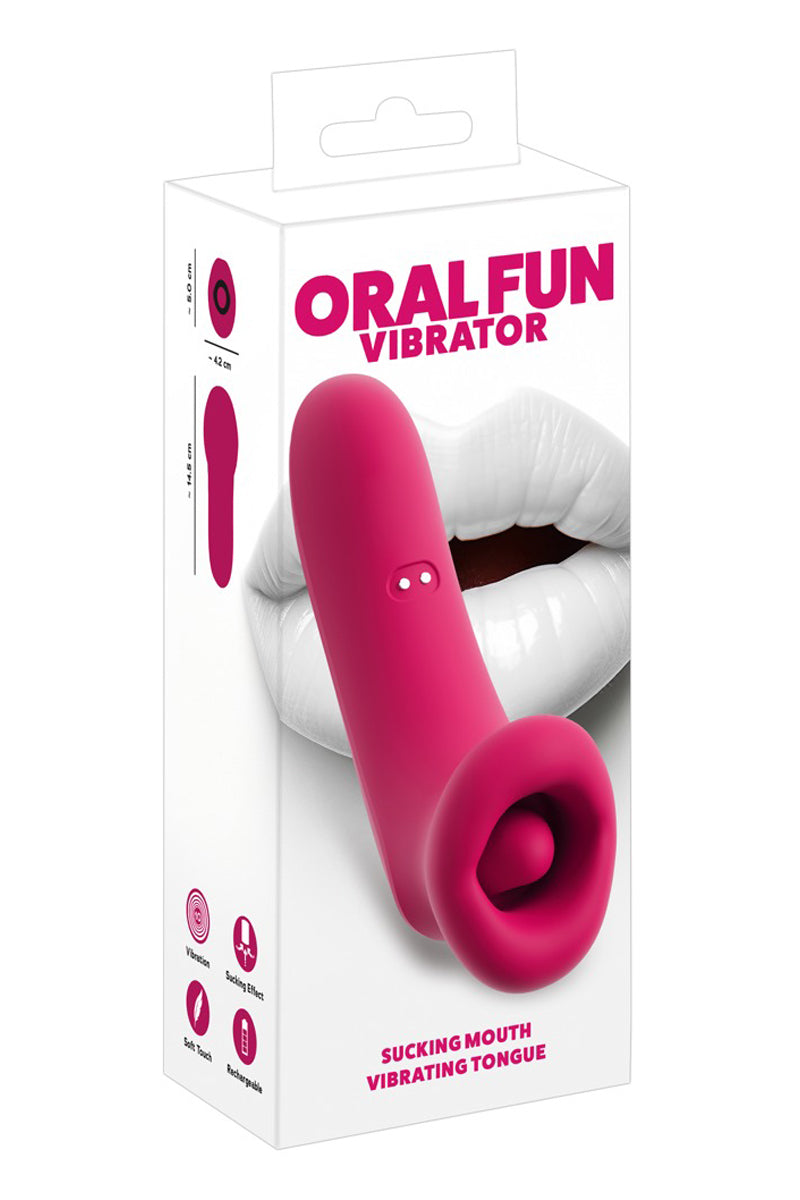 Stimulateur clitoridien Oral Fun – Aspiration et vibration You2Toys