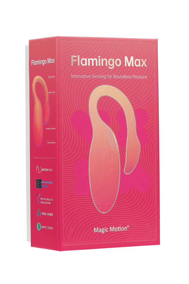 Œuf vibrant connecté Magic Flamingo Max – Vibromasseur Bluetooth télécommandé