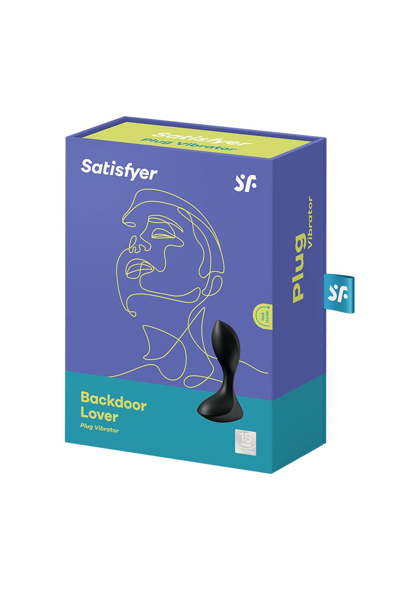 Plug Vibrant Backdoor Lover Noir – Satisfyer