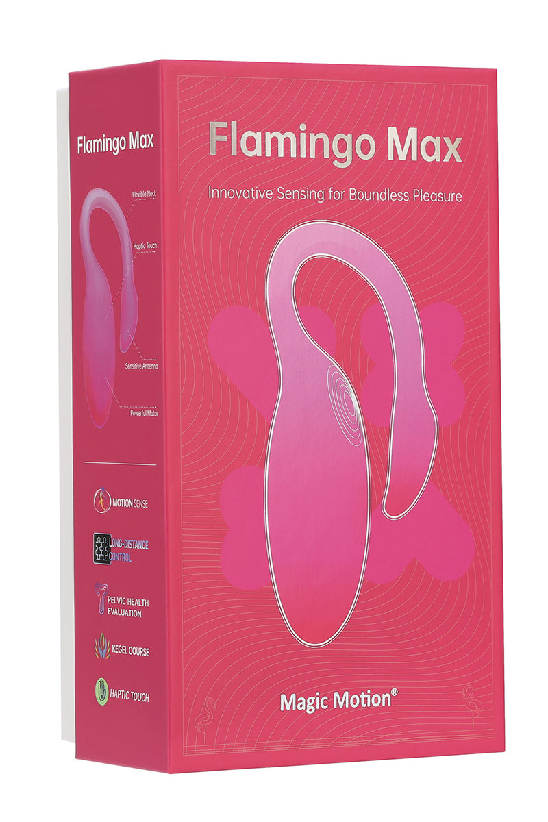 Œuf vibrant connecté Magic Flamingo Max – Vibromasseur Bluetooth télécommandé