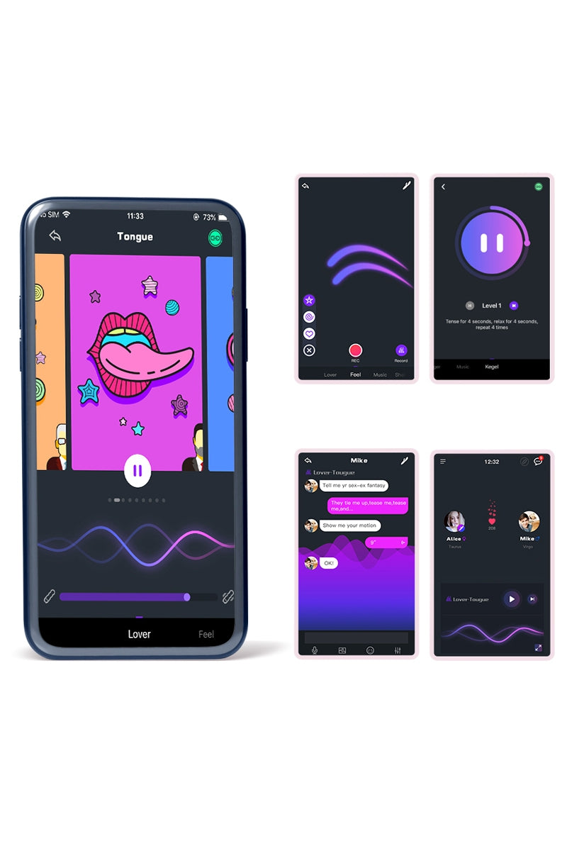 Œuf vibrant connecté Magic Vini – Stimulateur Bluetooth télécommandé