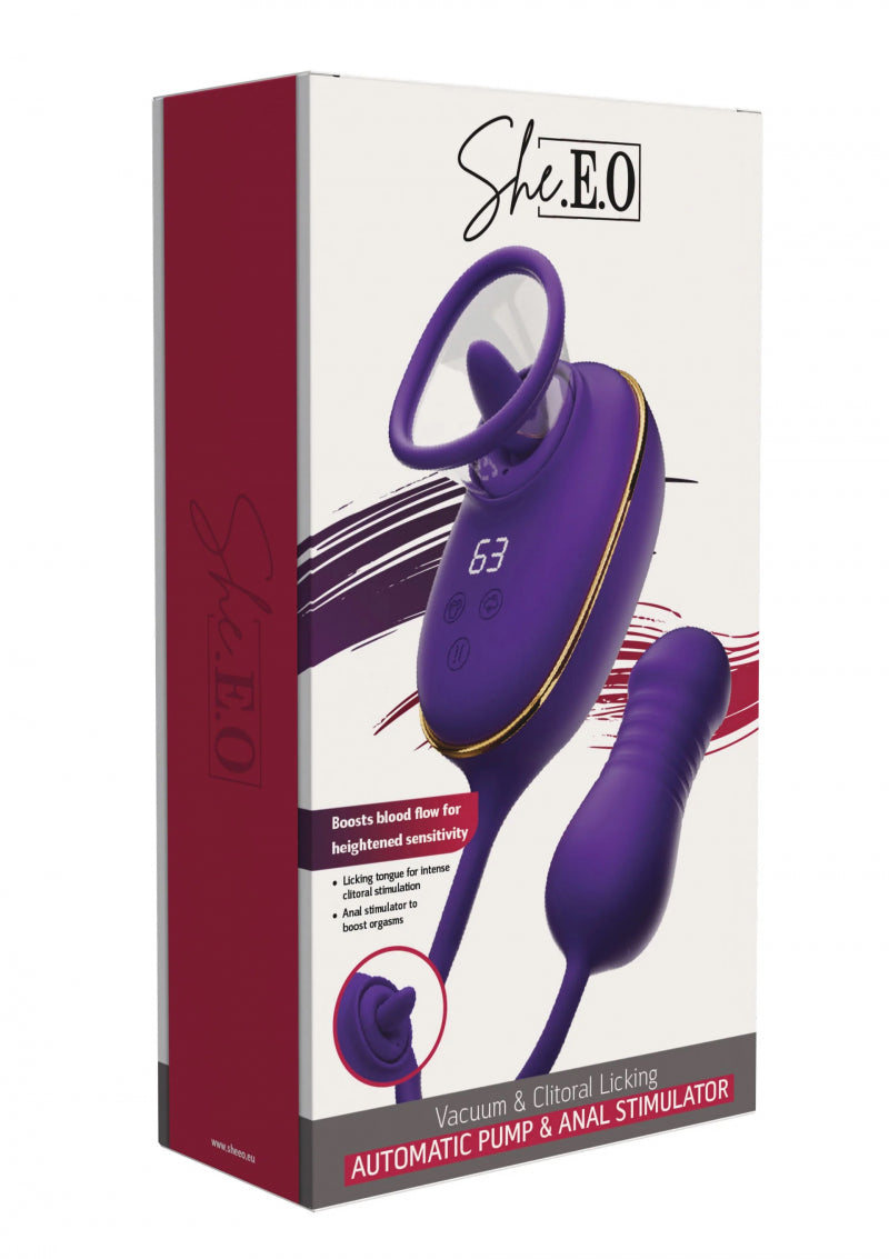 Stimulateur multi-fonctions She.E.O – Aspiration, vibration et stimulation